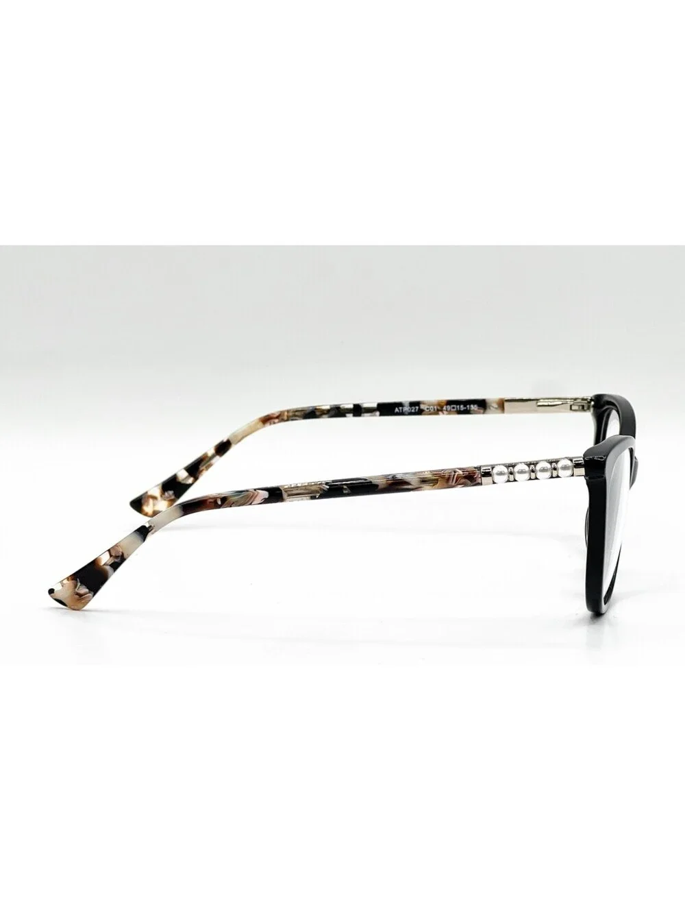 Ann Taylor Atp027 C01 Black Authentic Eyeglasses 49-15-135